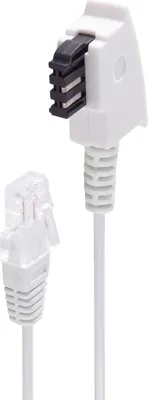 Produktbild von shiverpeaks BASIC-S Telefonkabel weiß 1,5 m