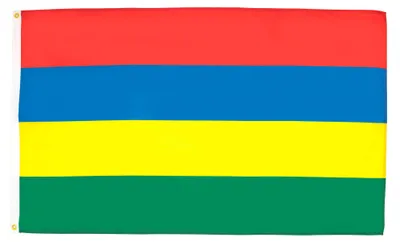 Mauritius-Flagge 150x90 cm, Polyester, mit 2 Metallösen