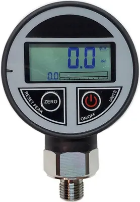 Produktbild von Metalsub Digital Manometer Schwarz Schwarz One Size