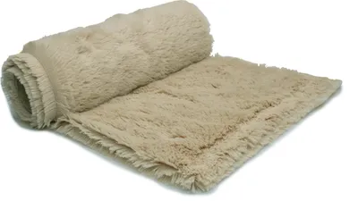 Obrázek produktu pro Pletené Minky Hair, Shaggy, Shaggy (18 mm) Světle béžová 50x160 cm