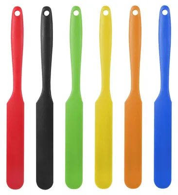 Produktbild von kleine Silikonspatel, Glasspatel, Küchenspatel, Butterschaber, Teigschaber, Marmeladenschaber