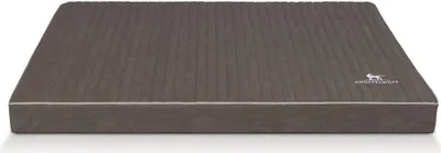 Produktbild von Knuffelwuff orthopädische Hundematte Palomino aus laser-gestepptem Kunstleder XXL 115 x 80 Braungrau