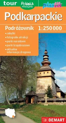 Immagine prodotto di Województwo podkarpackie Podróżownik mapa turystyczna 1:250 000