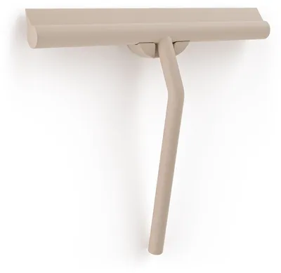 Produktbild von Sanova Luxe Silikon Duschwischer Beige – Selbstklebender Aufhängehaken – Fensterwischer – Wischer für Dusche und Badezimmer – Bodenwischer