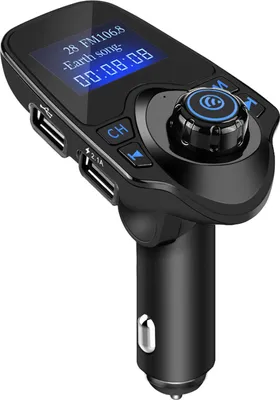 Obrázek produktu pro FM vysílač, 87,5 MHz-108,0MHz Bluetooth v3.0 + EDR přehrávač MP3 do auta