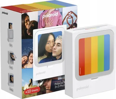 Zdjęcie produktu dla Polaroid Hi-Print 3x3 Przenośna drukarka bluetooth do zdjęć + Wkłady 10szt.