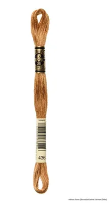 Produktbild von DMC Stickgarn Mouline Special 117MC -436, 6-fädig, 8m