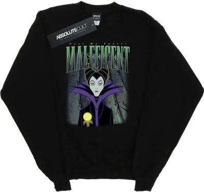 Produktbild von Disney - "Sleeping Beauty Maleficent" Sweatshirt für Herren BI48913 (XXL) (Schwarz)