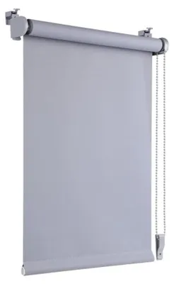 Produktbild von Thermo-Verdunkelungsrollo ohne Bohren 40x130 cm Grau
