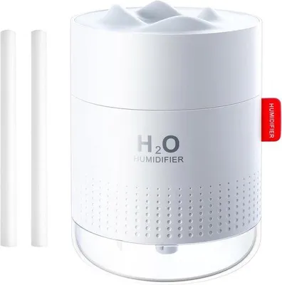 Obrázek produktu pro 500ml zvlhčovač vzduchu, ultra tichý, přenosný, bílý