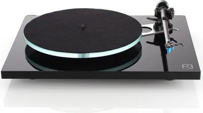 Produktbild von Rega Planar 3 Tonarm RB 330 schwarz Plattenspieler ohne Tonabnehmer