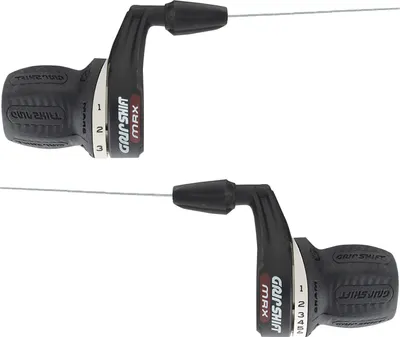 Drehschaltgriff-Satz Gripshift 3x7 Inkl. Zu00fcge/Griffe