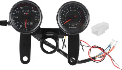 Obrázek produktu pro Univerzální motocyklový LED tachometr tachometr přístroj 12V