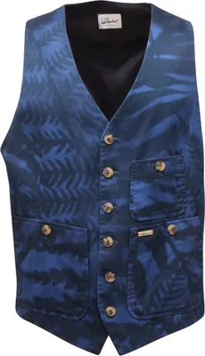 Produktbild von 0072AT gilet uomo LUIS TRENKER man waistcoat blue