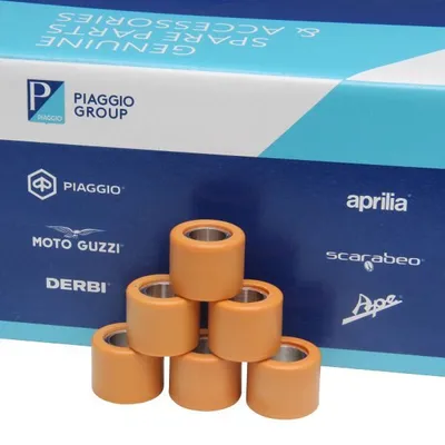 Produktbild von Variatorrollensatz Piaggio Variomatikgewichte 19x15,5 mm 5,3 g 6 Stück CM1102035