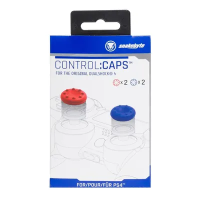 Immagine prodotto di snakebyte PS4 Control:Caps Pack (blu/rosso)
