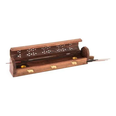 Image de Support DKD Home Decor encens bois bambou (6 pcs) (20 pcs) (26 x 8 x 8 cm)