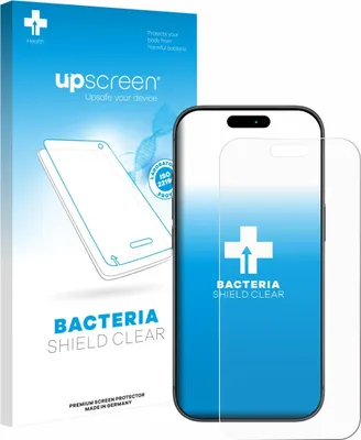 Produktbild von upscreen Schutzfolie für Apple iPhone 17 Pro Max Displayschutz Displayschutzfolie Folie Klar antibakteriell