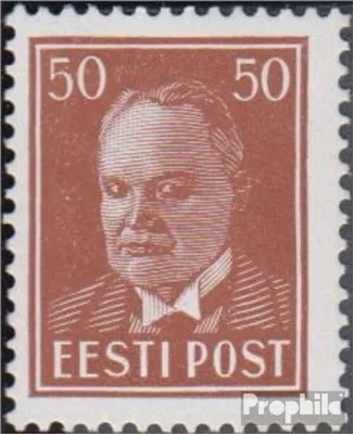 Produktbild von Briefmarken Estland 1936 Mi 119 gestempelt Freimarken: Staatspräsident Päts