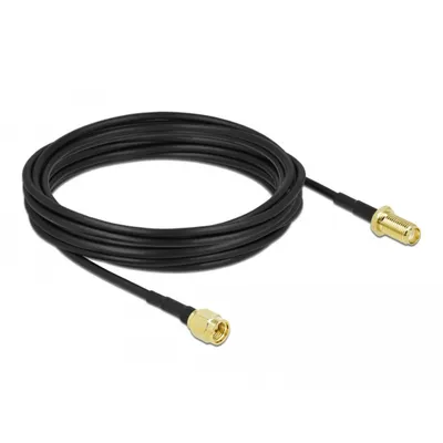 Produktbild von Delock Antennenkabel SMA Stecker zu SMA Buchse LMR/CFD100 7,5 m low loss