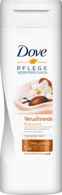 Immagine prodotto di Dove Pampering Body Lotion Burro di Karité e Profumo di Vaniglia 400ml confezione da 2 pezzi