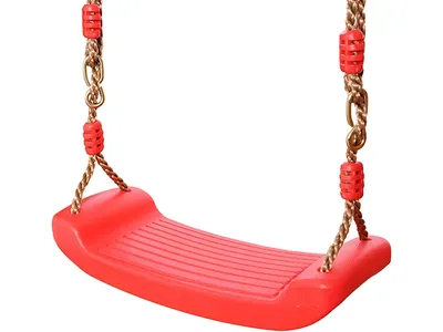 Image de Verk 01533 Balançoire en plastique pour enfants rouge