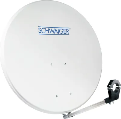 Produktbild von SPI2080 Aluminium - Hellgrau Satellitenschüssel 80 cm