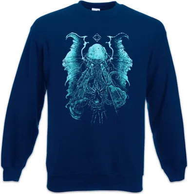 Produktbild von Urban Backwoods Lightning Cthulhu, Sweatshirt, Farbe: Navy, Größe: 2XL