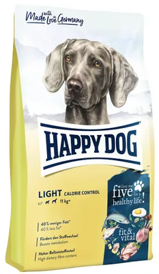 Image de Happy Dog croquettes fit & vital Light 4kg