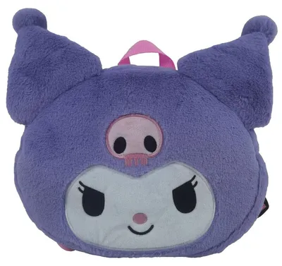 Obrázek produktu pro Dětský plyšový batoh Hello Kitty Kuromi se zipem