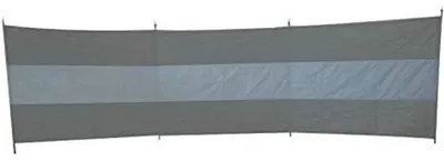 Produktbild von Famanu Windschutz Grau - Für Strand und Camping