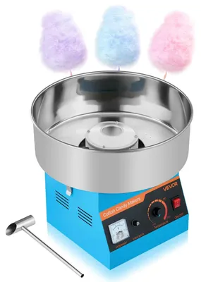 Produktbild von VEVOR Zuckerwattemaschine 1000 W elektrische Zuckerwattegeräte mit 38 cm Edelsta
