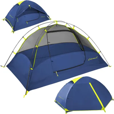 Image de Tente de camping pour 2 personnes, imperméable et compacte