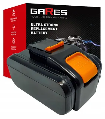 Obrázek produktu pro GARES Akumulátor Baterie pro Worx WA3556 WX372.9 WG894E WX166.3 | 20 V  | Zesílená série High-Performance | Vysoký výkon |