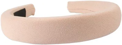 Image de Barrette pour cheveux de couleur kaki pour femmes, large et simple