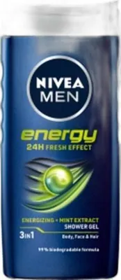Zdjęcie produktu dla Żel Pod Prysznic Nivea Energy Dla Mężczyzn 250 Ml