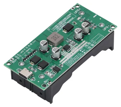 Obrázek produktu pro 15 W, 3 A, vysoce výkonný modul pro zrychlené nabíjení baterií UPS, deska pro step-up nabíječku lithiových baterií 18650, 5 V, 1 A
