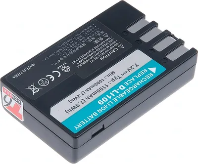 Produktbild von Akku T6 Power Pentax D-Li109, 1100mAh, 7,9Wh, schwarz