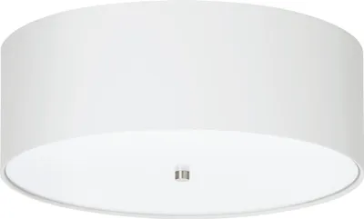 Immagine prodotto di Eglo 94918 Pasteri plafoniera con paralume in tessuto Ø 48cm lampada bianca