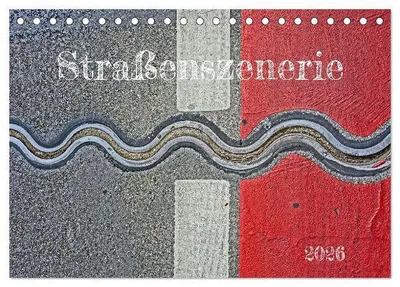 Produktbild von Straßenszenerie (Tischkalender 2026 DIN A5 quer), CALVENDO Monatskalender