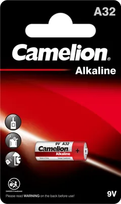 Image de Camelion pile alcaline A32 LR32A 9V 1 blister 11050132