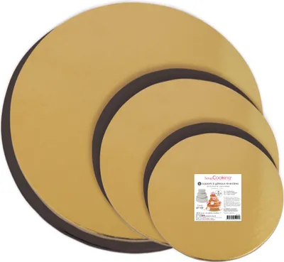 Immagine prodotto di 6 fusti per torte Ø 14-18-22 cm