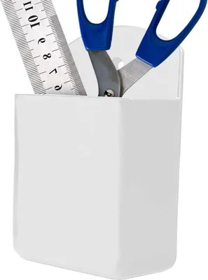 Produktbild von Famanu Aufbewahrungsbox für Fernbedienungen - Wandorganisation - 100x63x30mm - Weiß