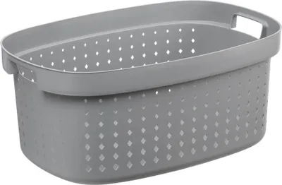 Produktbild von plast team Wäschekorb SEOUL 41,9 Liter grau