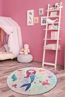 Obrázok produktu pre Conceptum Hypnose, Mermaid- Mermaid CHL, farebný koberec s krátkym vlasom, 50% zamatová tkanina / 50% polyester