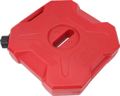 Imagen del producto de Tanque de almacenamiento para combustible (aceite de calefacción, gasolina), color rojo, gran capacidad, portátil, robusto, apto para automóviles, motocicletas, vehículos todoterreno (UTV, ATV) y vehículos off-road, sin soporte