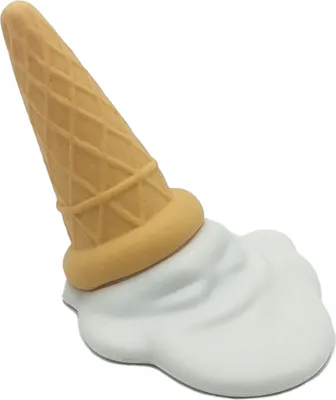 Produktbild von Eiscreme Türstopper - Türstopper lustig - Perfekt für Kinder - Mad Monkey, Creme