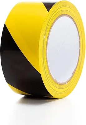 Immagine prodotto di Nastro per marcatura in PVC 5 cm x 33 m - Nero/Giallo