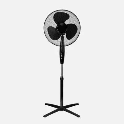 Productafbeelding van Fabrilamp Draaibare ventilator met voetstuk. Eén maat / Europese stekker, 220V. Eén maat