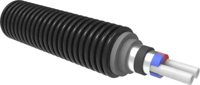 Produktbild von UPONOR Ecoflex VIP Thermo Twin, 2x25x2,3/140, Bund mit 1m, 1 Stk.